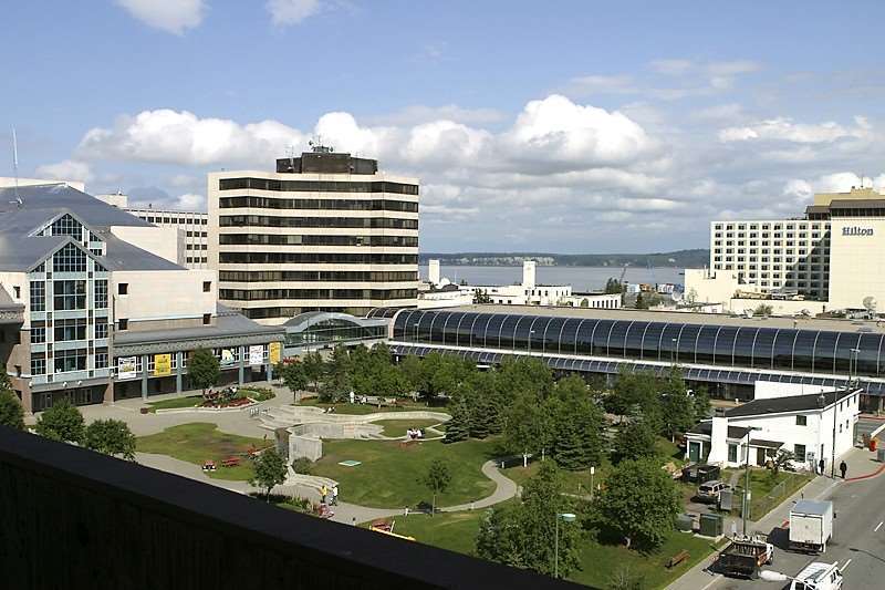 Hilton Anchorage Hotel Bagian luar foto